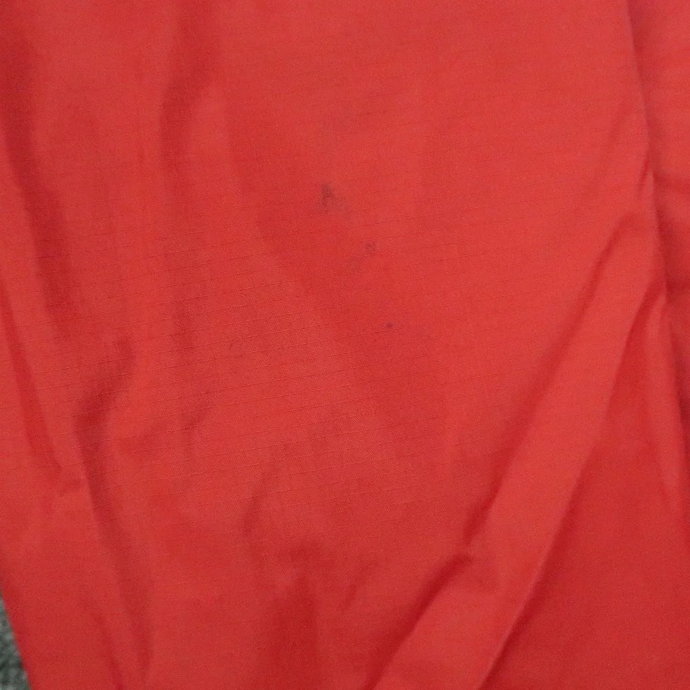 The North Face Jacket Mens Medium Red Resolve 2 Waterproof DryVent Hooded Lined